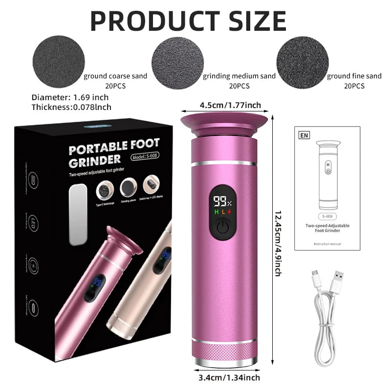 Aluminum Foot Grinder