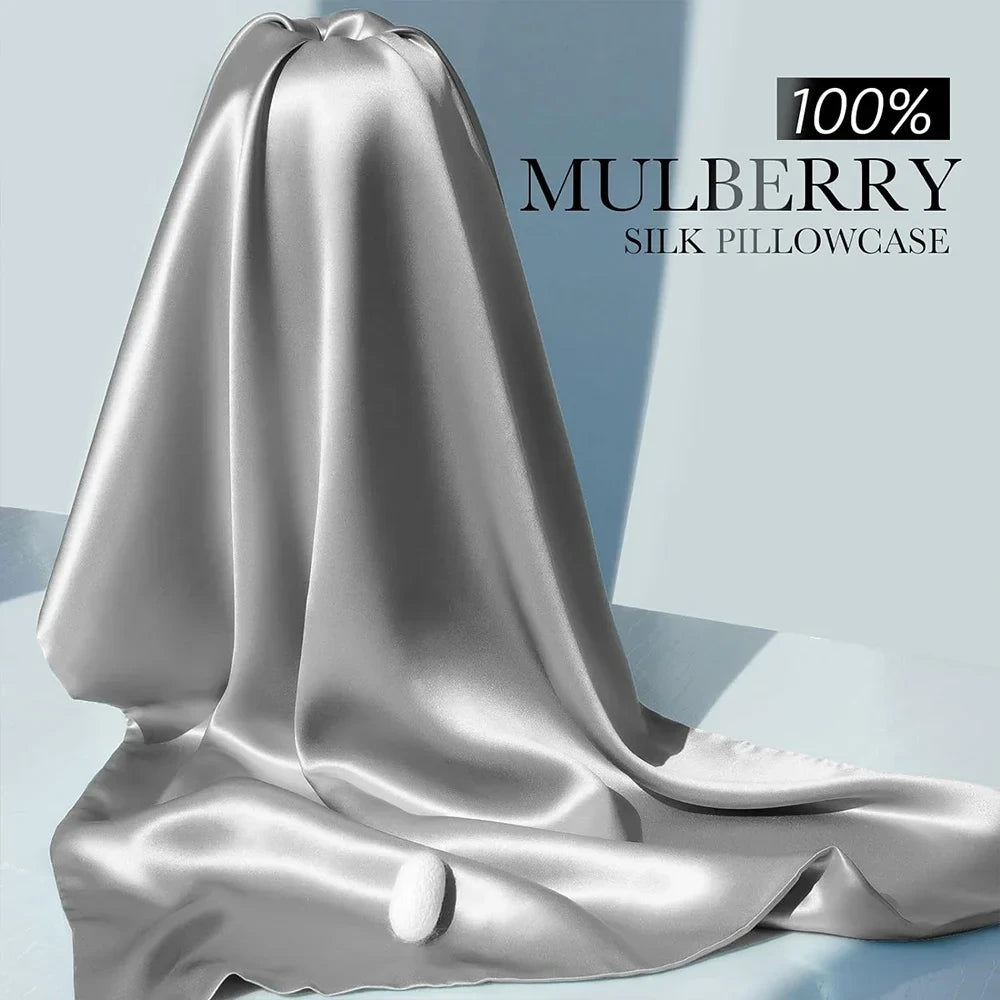 Mulberry Silk Pillowcase Hidden Zipper