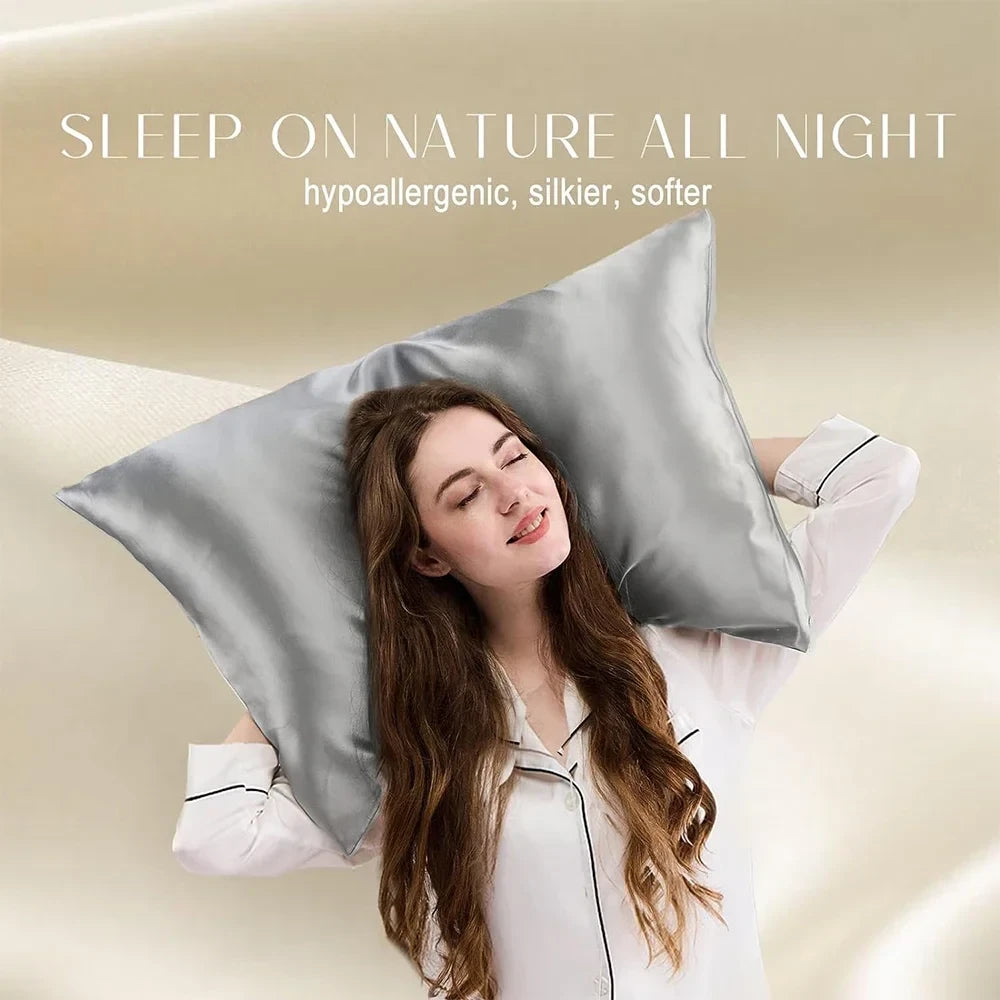 Mulberry Silk Pillowcase Hidden Zipper