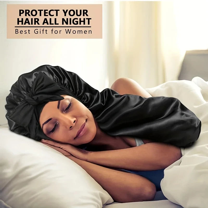 Long Satin Bonnet