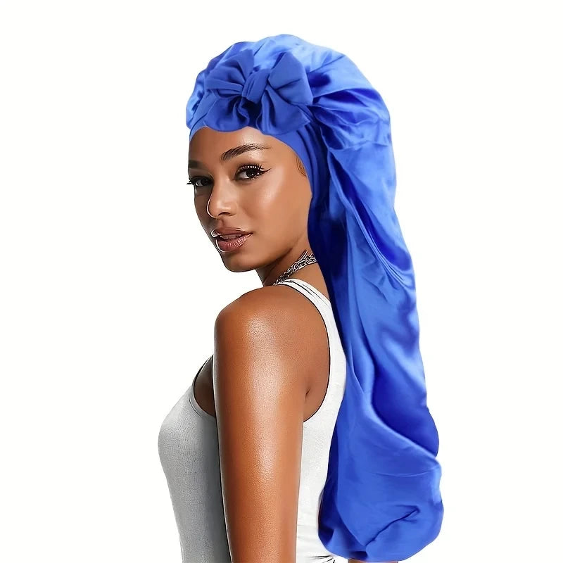 Long Satin Bonnet