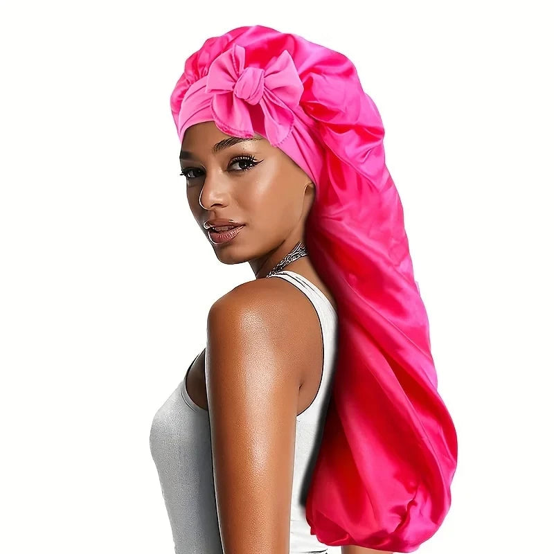 Long Satin Bonnet
