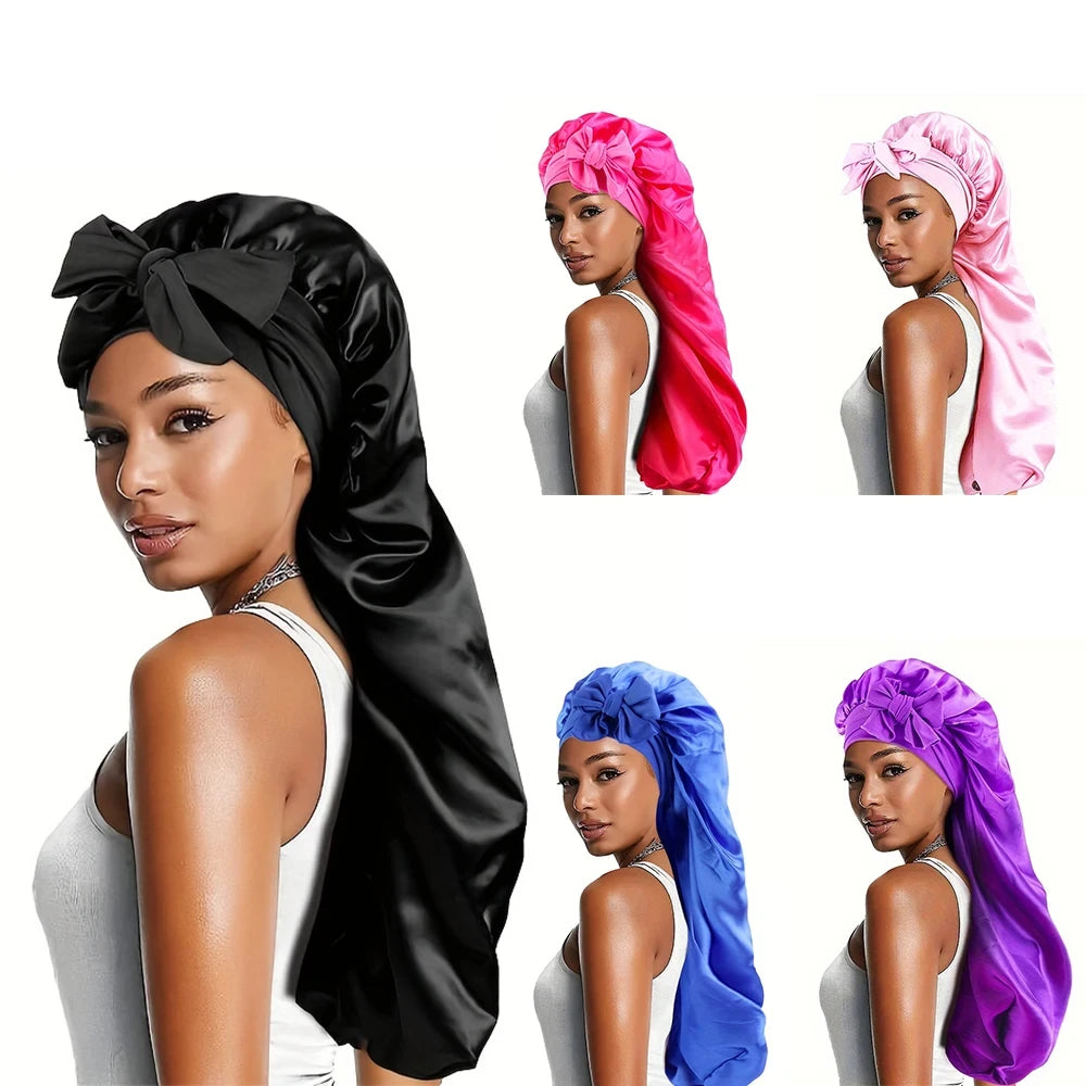 Long Satin Bonnet