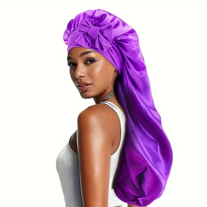 Long Satin Bonnet
